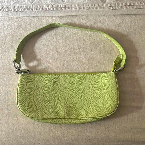 Lime Green Women's Shoulder Bag - Picture 1 of 2